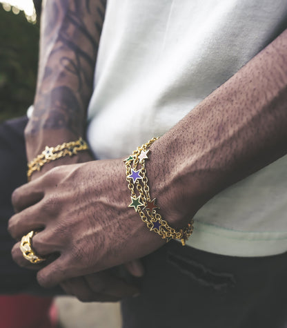Star Cleef Bracelet | 18K