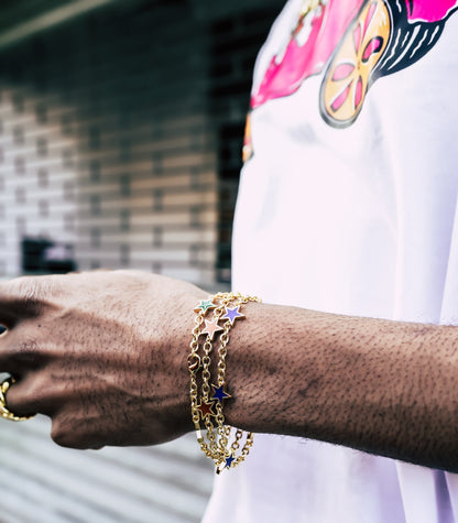 Star Cleef Bracelet | 18K