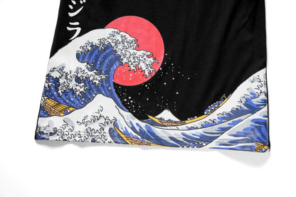 Crane and Waves Tee