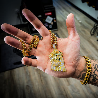 Jesus Piece W/ Chain | XL