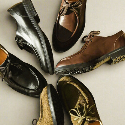 Men's Antelope Textured Suede Tuscan Derby Boot