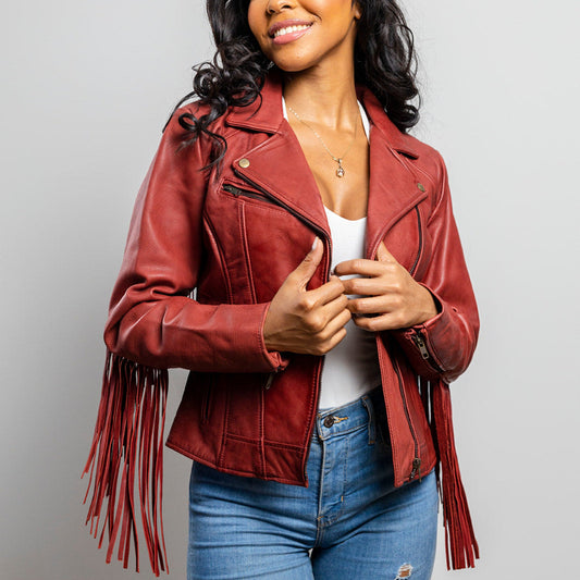 Daisy Leather Jacket