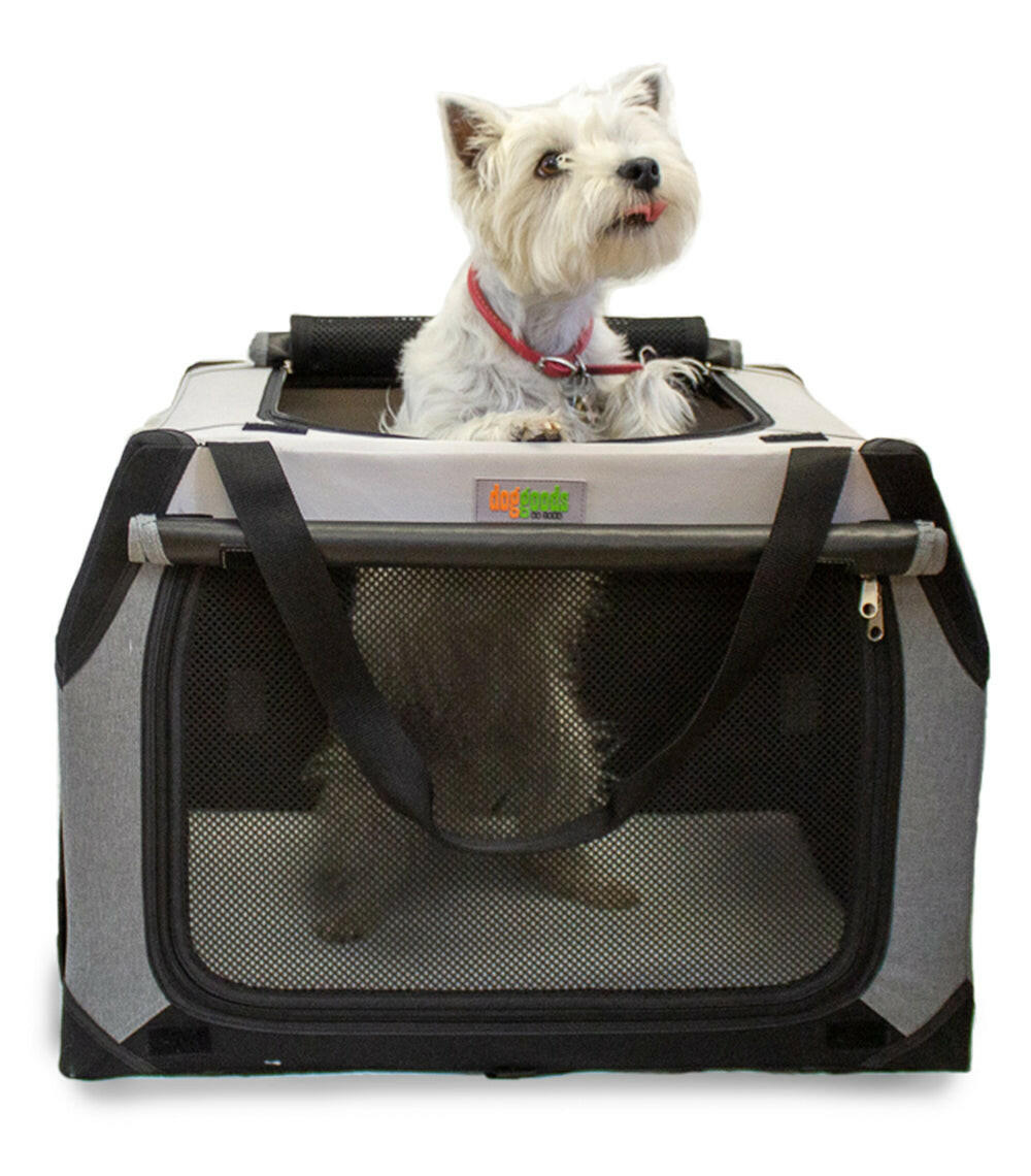 The Foldable Travel Dog Crate