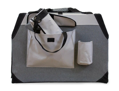The Foldable Travel Dog Crate