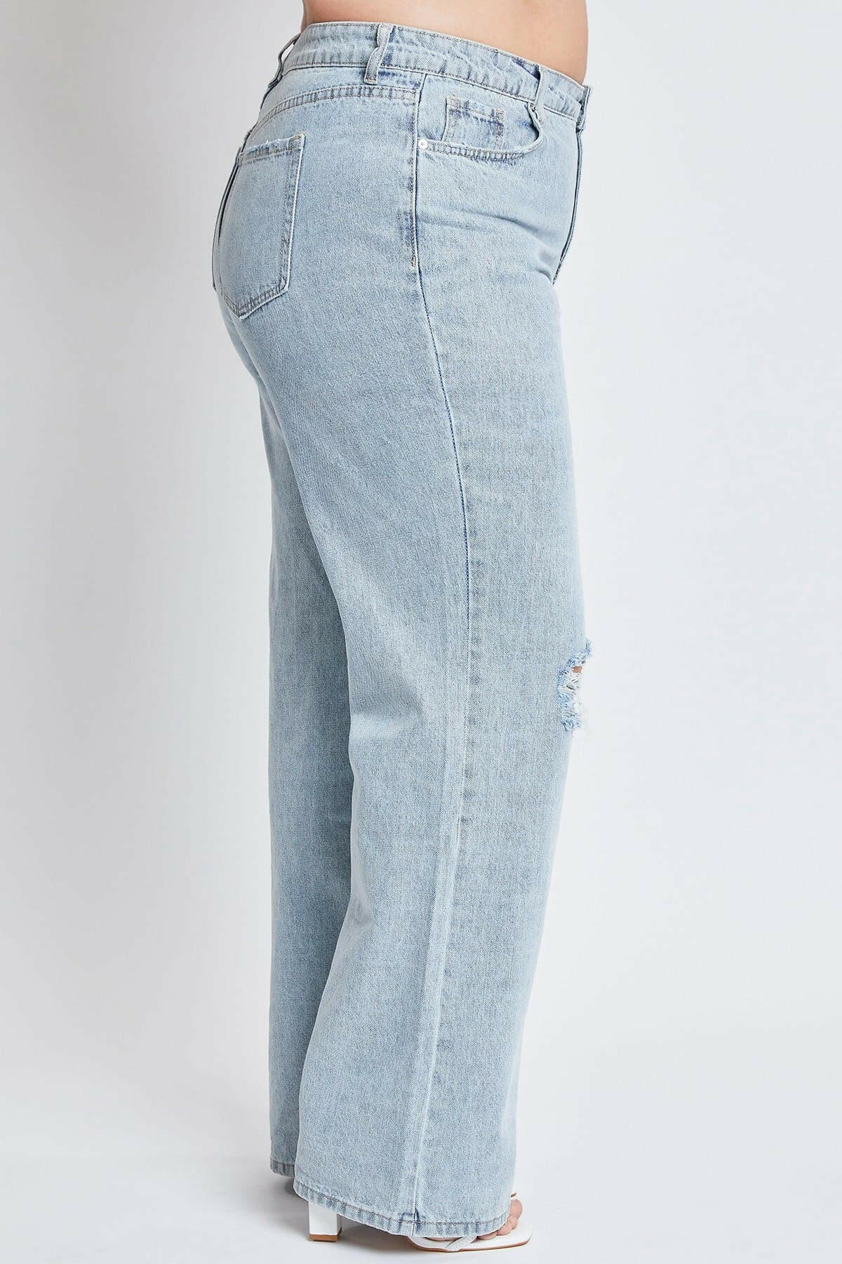 High Rise Relaxed Wide Leg Jeans