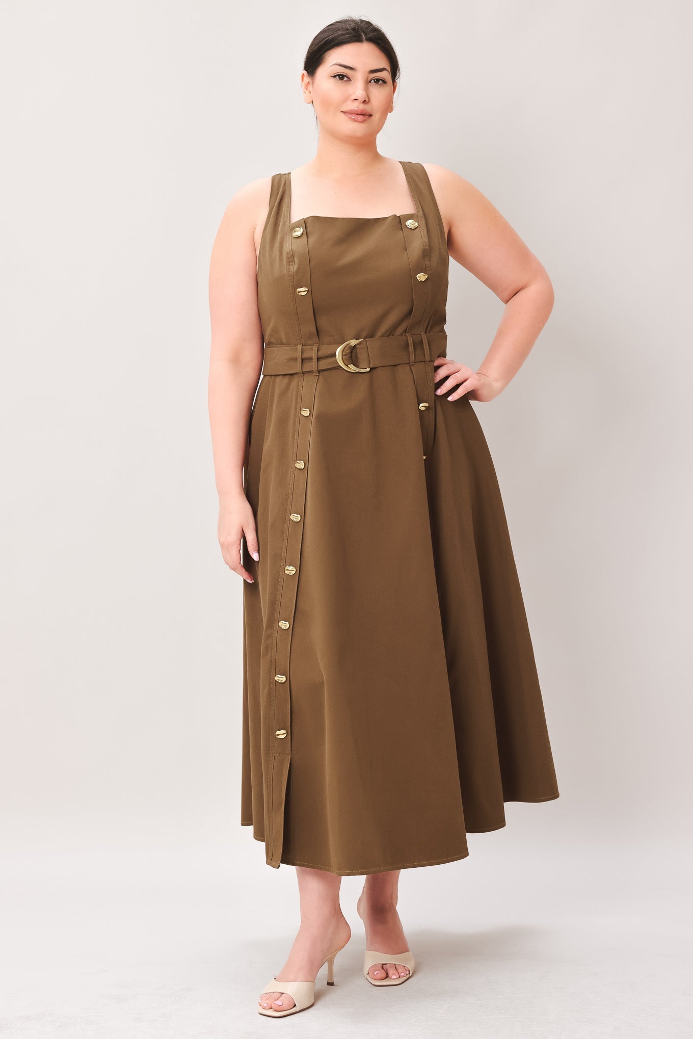Sienna Woven Midi Dress