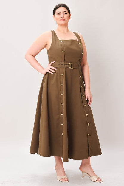 Sienna Woven Midi Dress