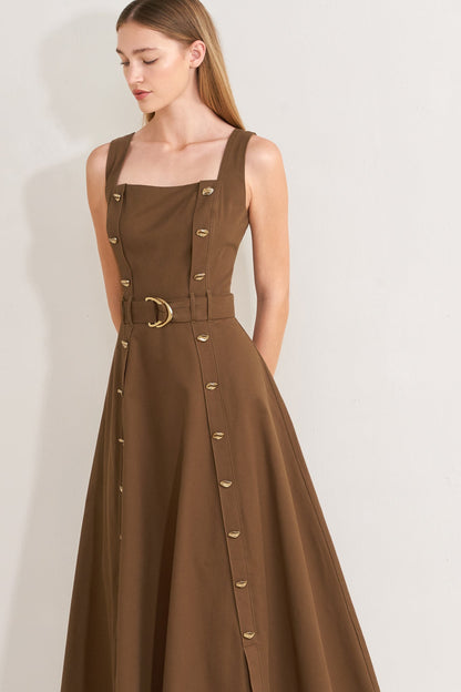 Sienna Woven Midi Dress