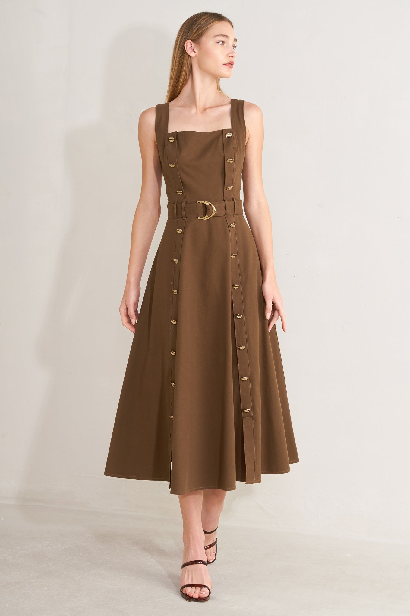 Sienna Woven Midi Dress
