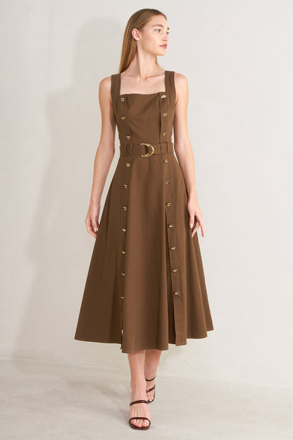 Sienna Woven Midi Dress