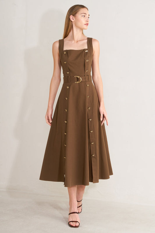 Sienna Woven Midi Dress