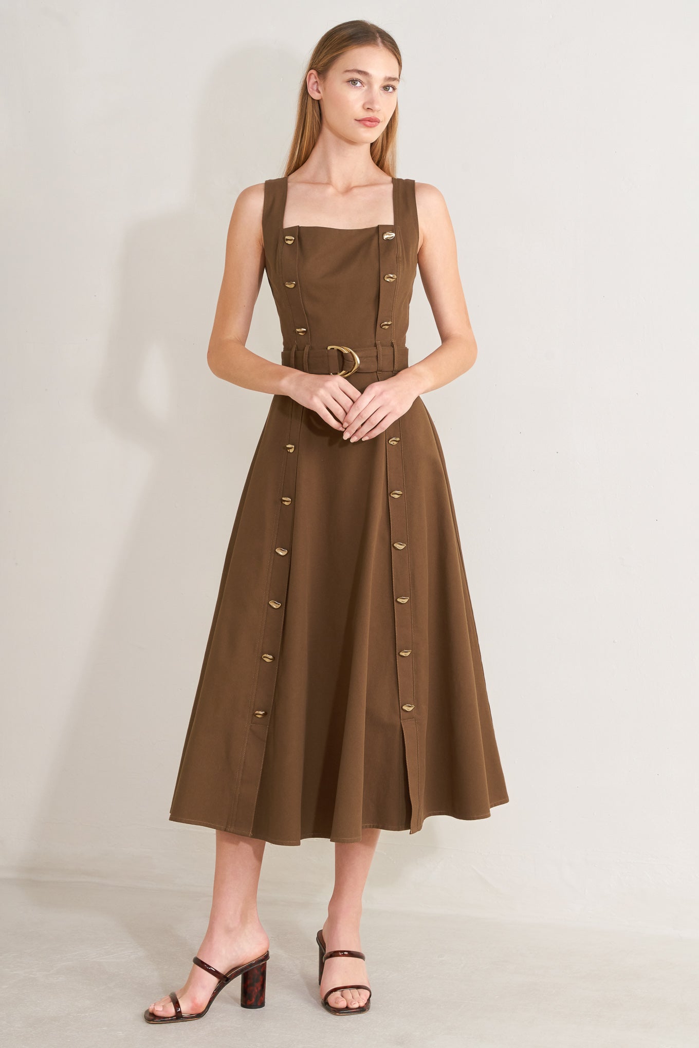 Sienna Woven Midi Dress