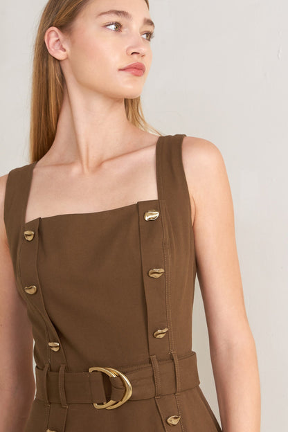 Sienna Woven Midi Dress