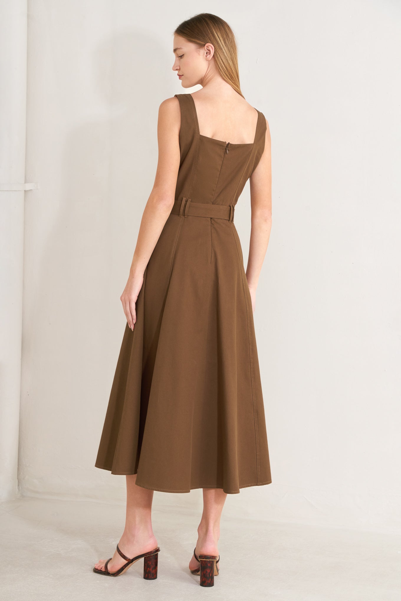 Sienna Woven Midi Dress