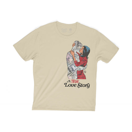 Love Story Oversize Tee | Cream