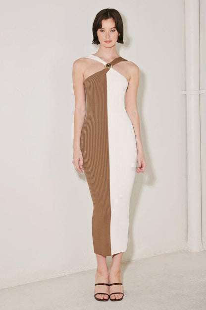 Sweater Knit Midi Dress