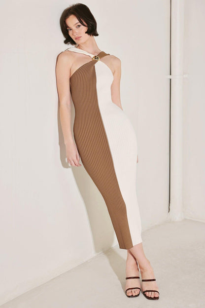 Sweater Knit Midi Dress