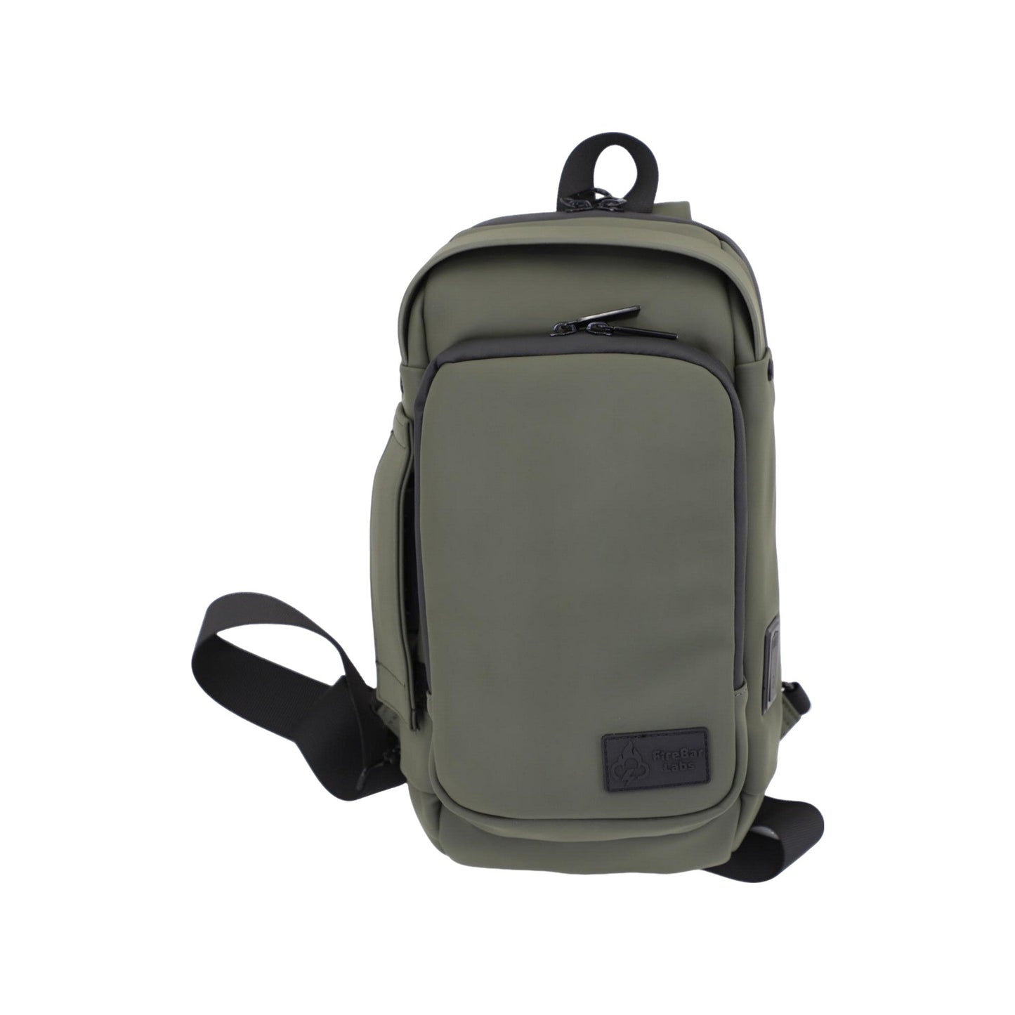 FireBar Labs Smell Proof Executive Tech Cross Body w/USB-C Fast Charge Port - Hidden Lock