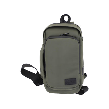 FireBar Labs Smell Proof Executive Tech Cross Body w/USB-C Fast Charge Port - Hidden Lock