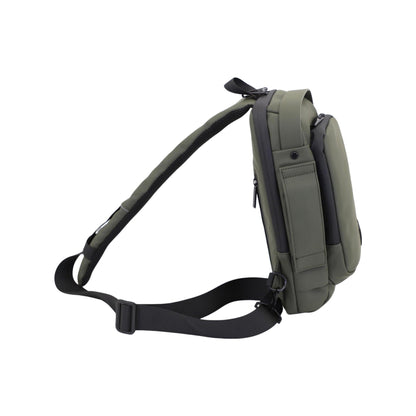 FireBar Labs Smell Proof Executive Tech Cross Body w/USB-C Fast Charge Port - Hidden Lock