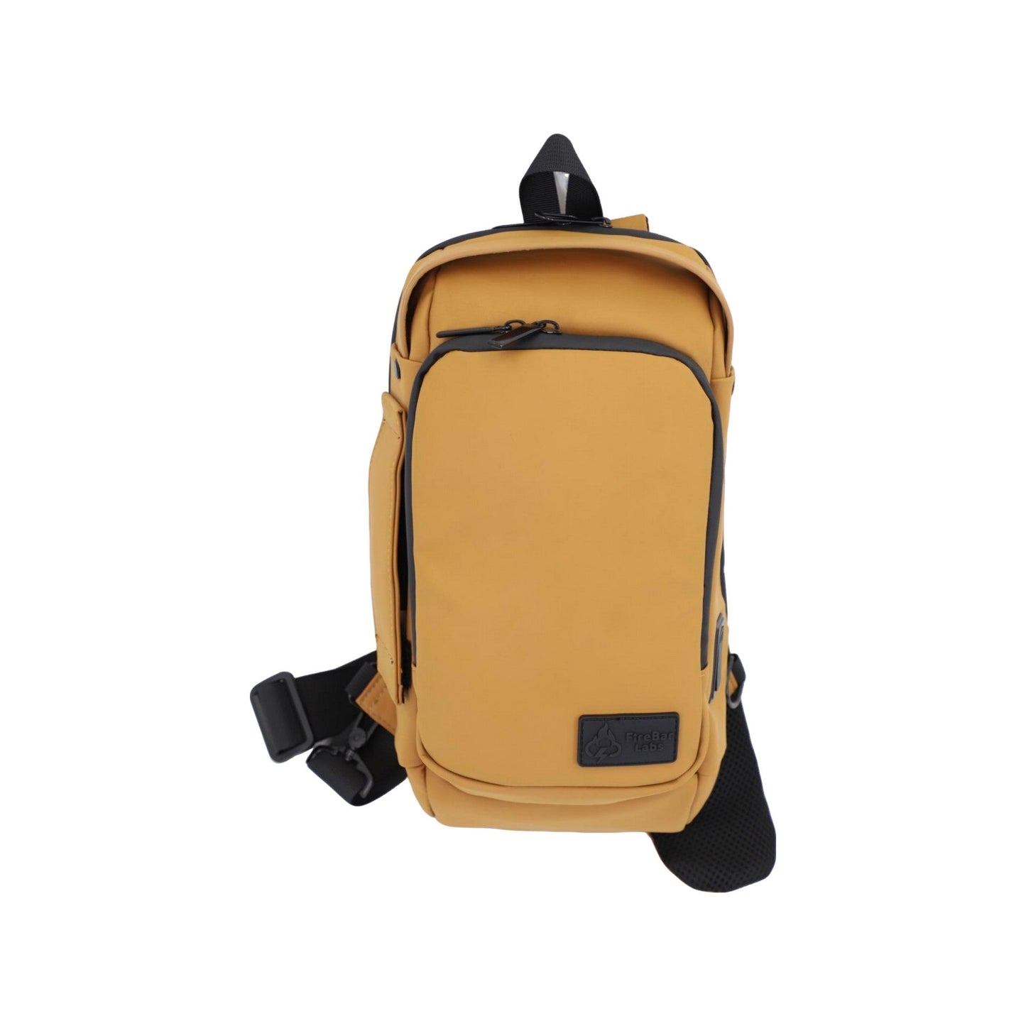 FireBar Labs Smell Proof Executive Tech Cross Body w/USB-C Fast Charge Port - Hidden Lock