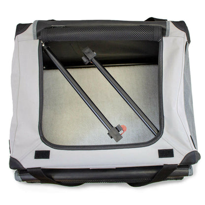 The Foldable Travel Dog Crate