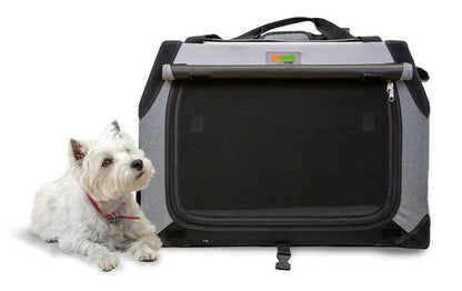 The Foldable Travel Dog Crate