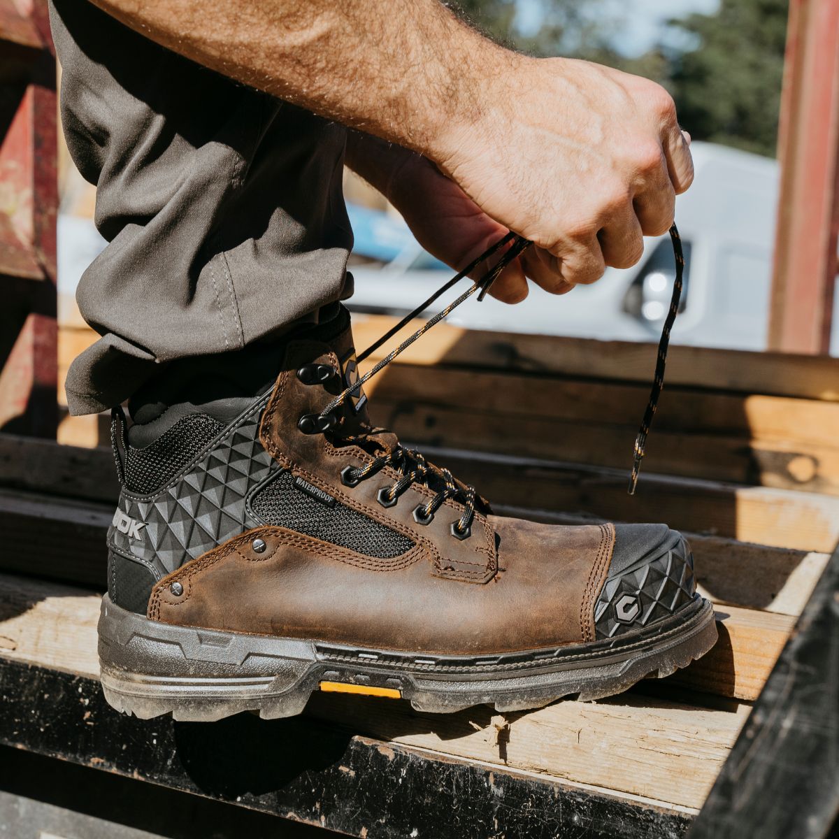 Pallet Jack 6" Composite Toe Waterproof Work Boot