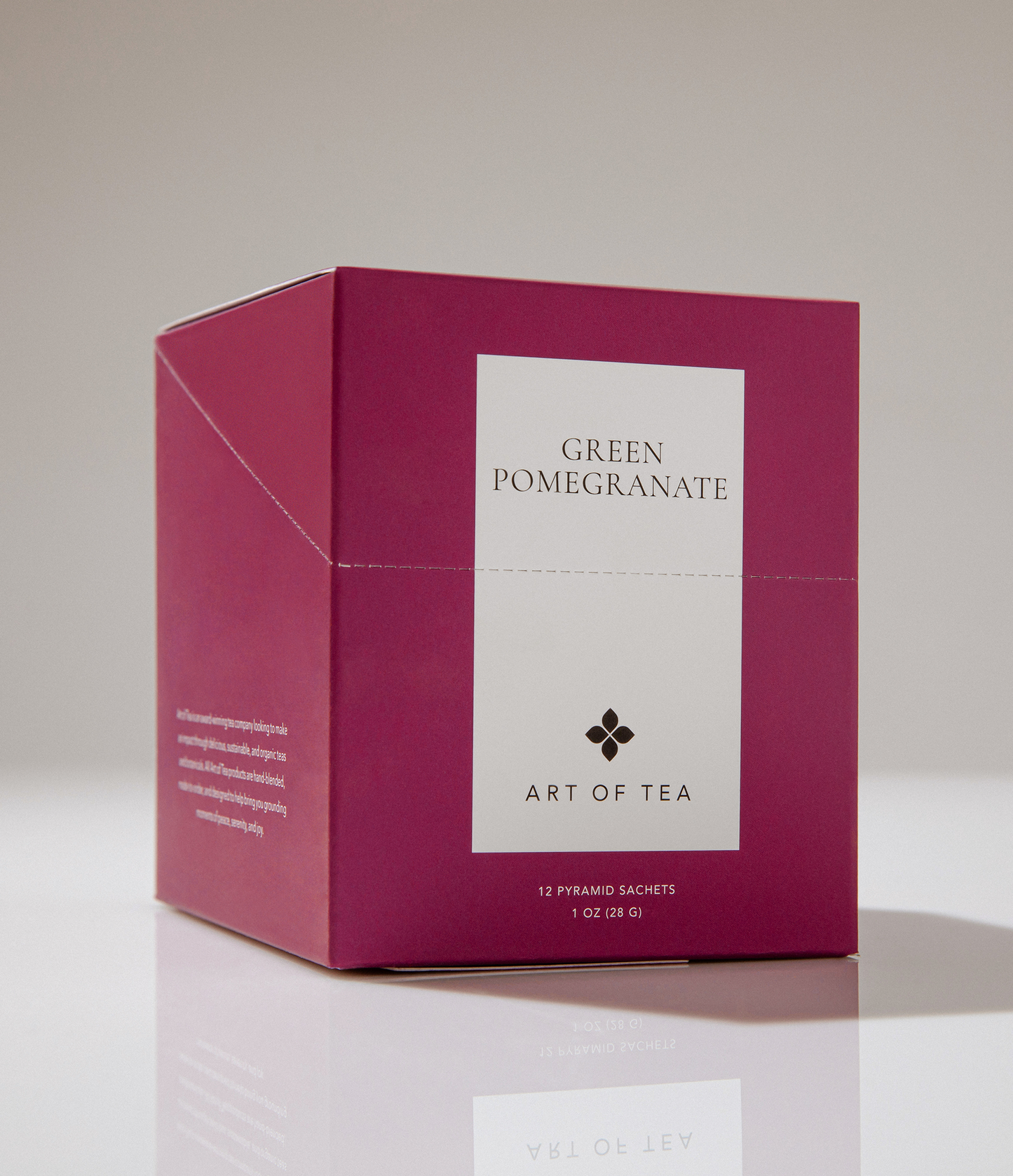 Green Pomegranate Tea Eco Teabag Sachets