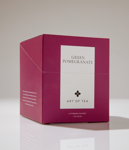 Green Pomegranate Tea Eco Teabag Sachets