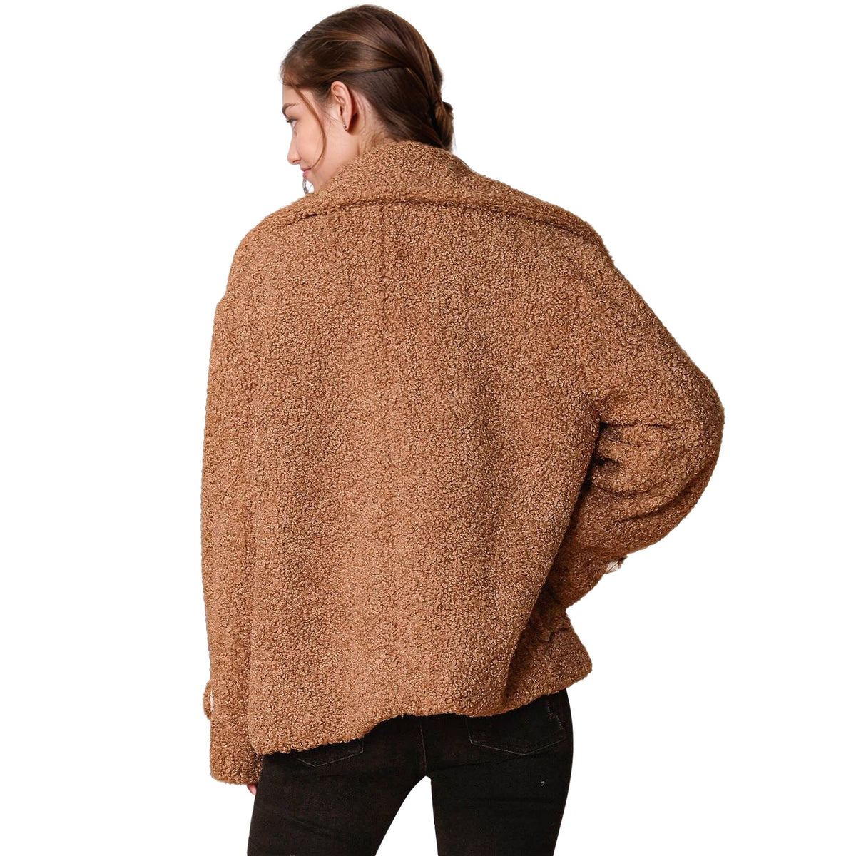 Shearling Coat | Brown