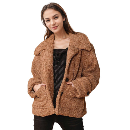 Shearling Coat | Brown
