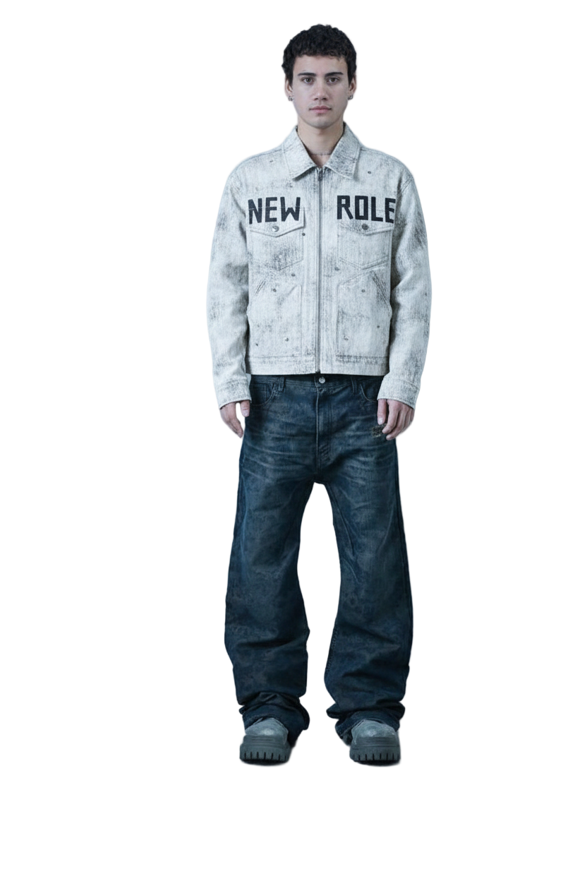 Twill Crop Top Jacket