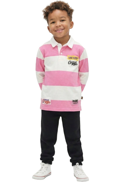 Long Sleeve Polo Shirt With Heavy Embroidery Works (PHRESH)