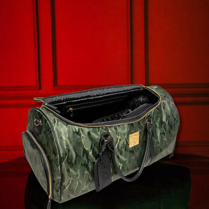Green Camo Duffle Bag