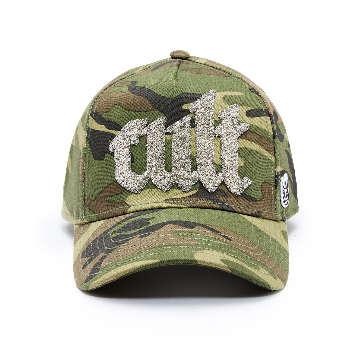 Cult's Crystal Cult Script Logo Hat | Camo