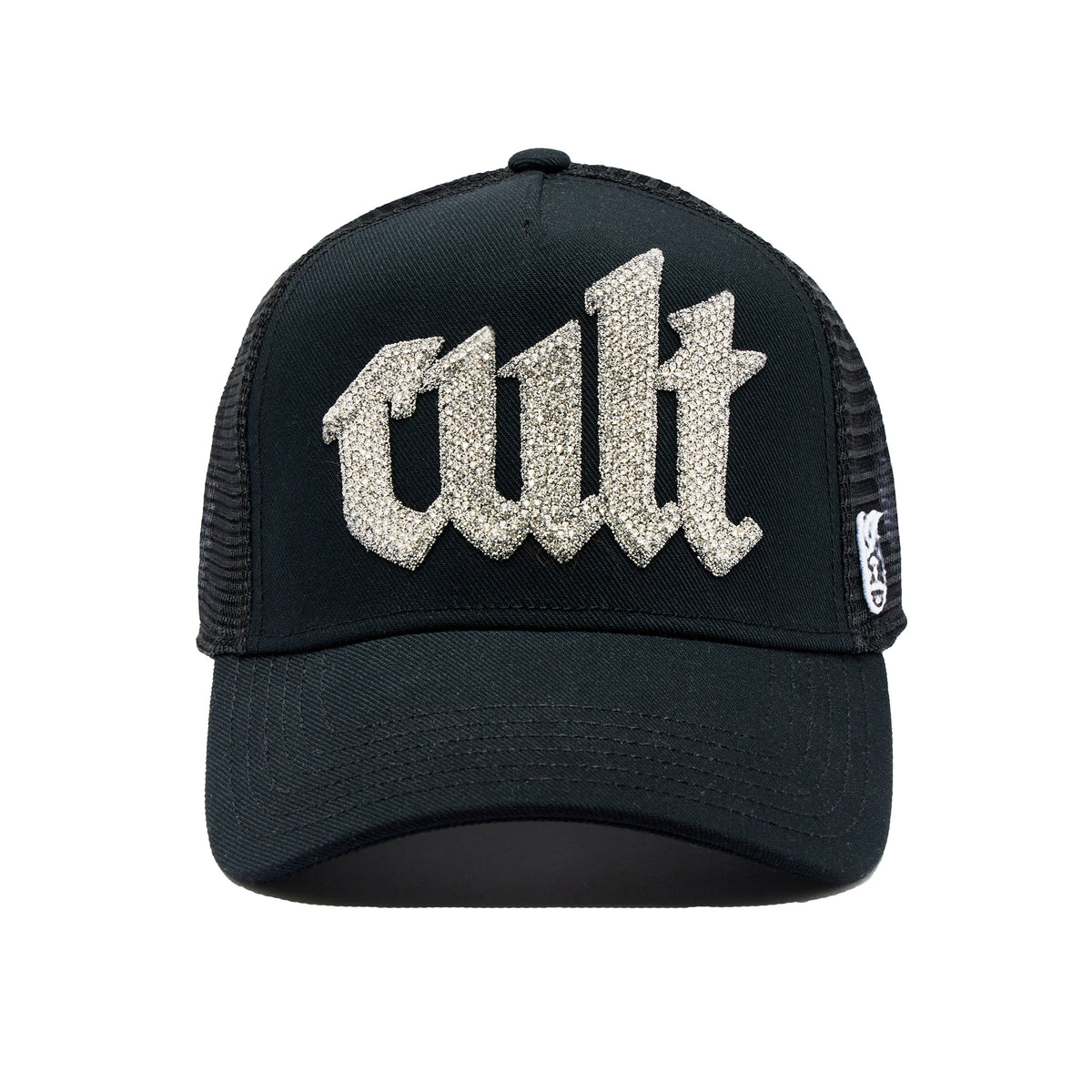 Crystal Cult Script Logo Hat | Black