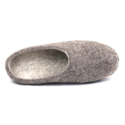 Astoria Noir Wool House Slippers