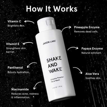 Shake And Wake - Exfoliating Enzyme Powder Cleanser