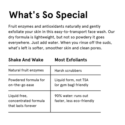 Shake And Wake - Exfoliating Enzyme Powder Cleanser