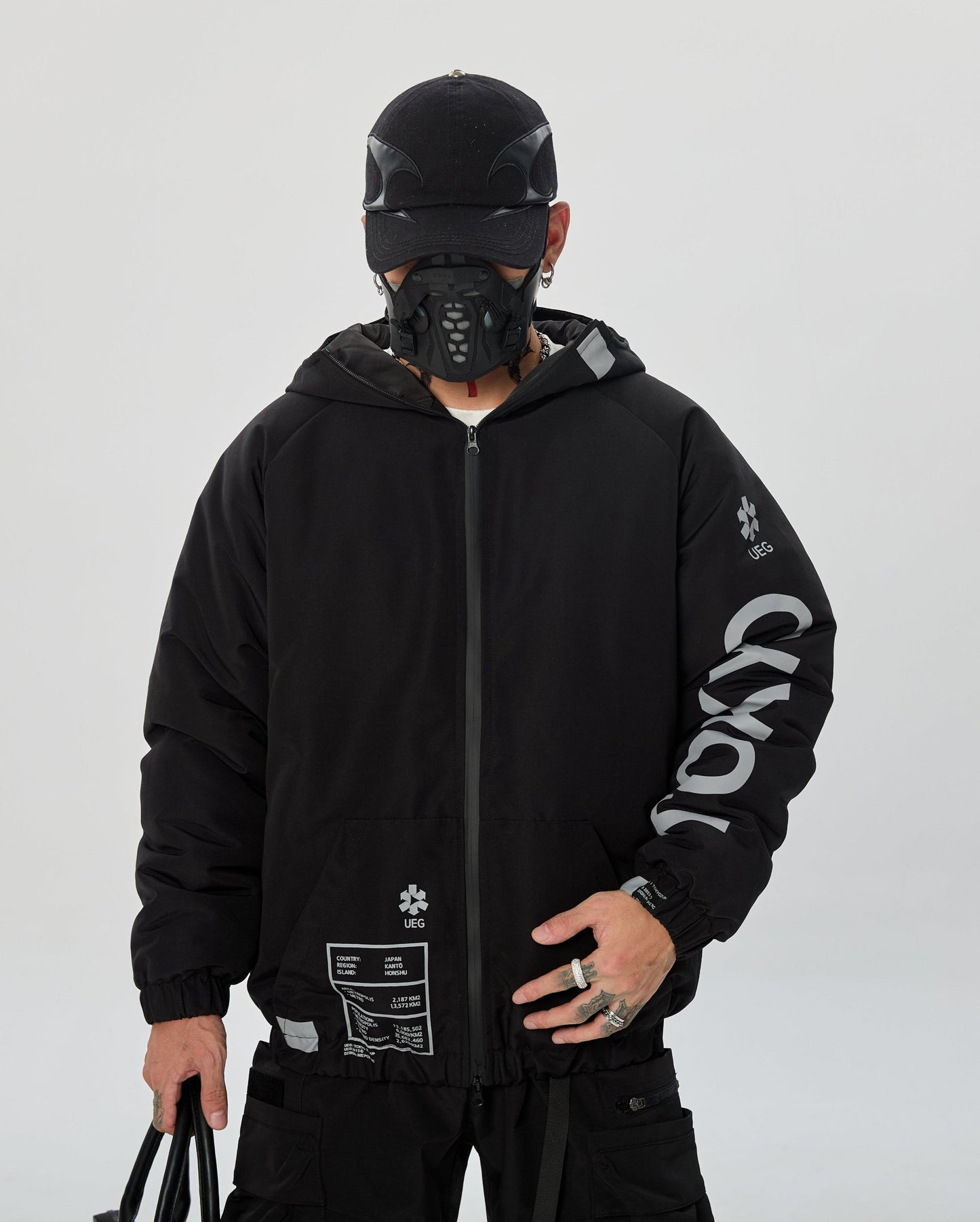 Winter Tokyo Parka Jacket | Black