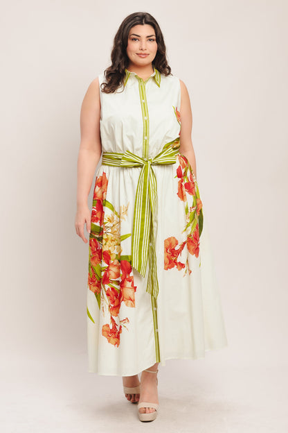 Heirloom Woven Midi Dress