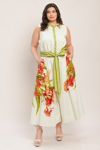 Heirloom Woven Midi Dress