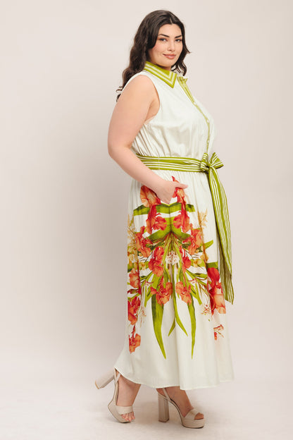 Heirloom Woven Midi Dress