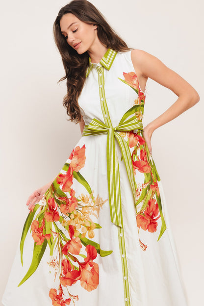 Heirloom Woven Midi Dress