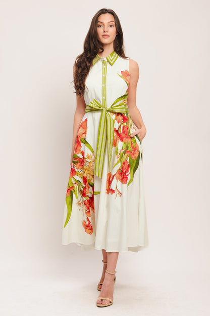 Heirloom Woven Midi Dress