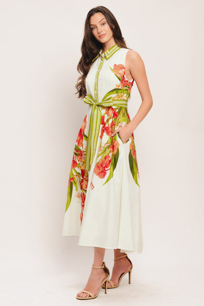 Heirloom Woven Midi Dress