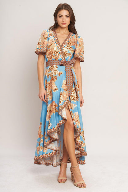 Havana Heat Woven Midi Dress