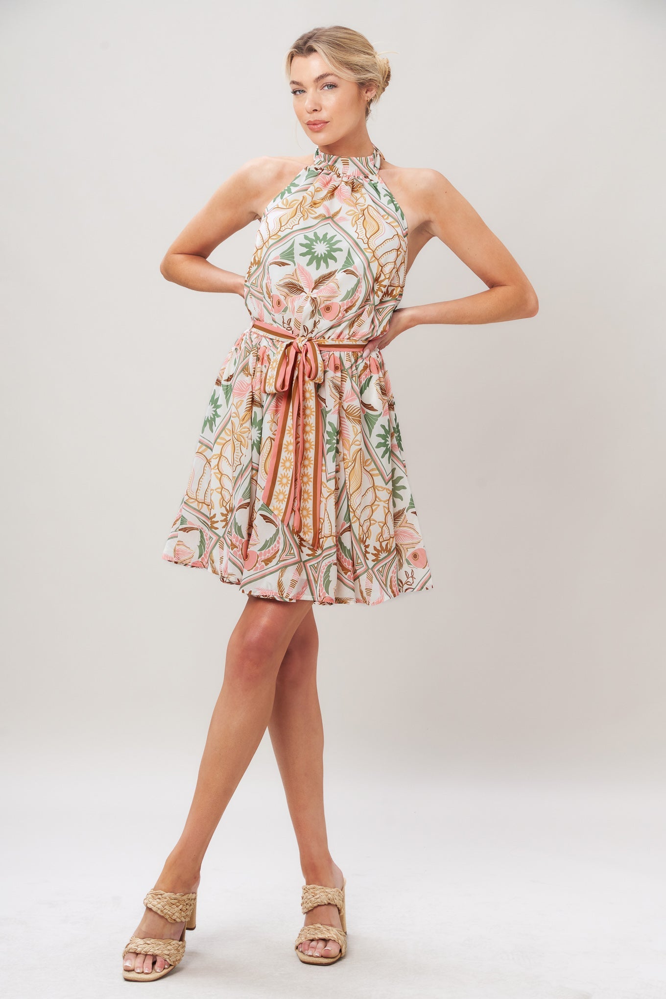 Sodt Voyage Woven mini Dress
