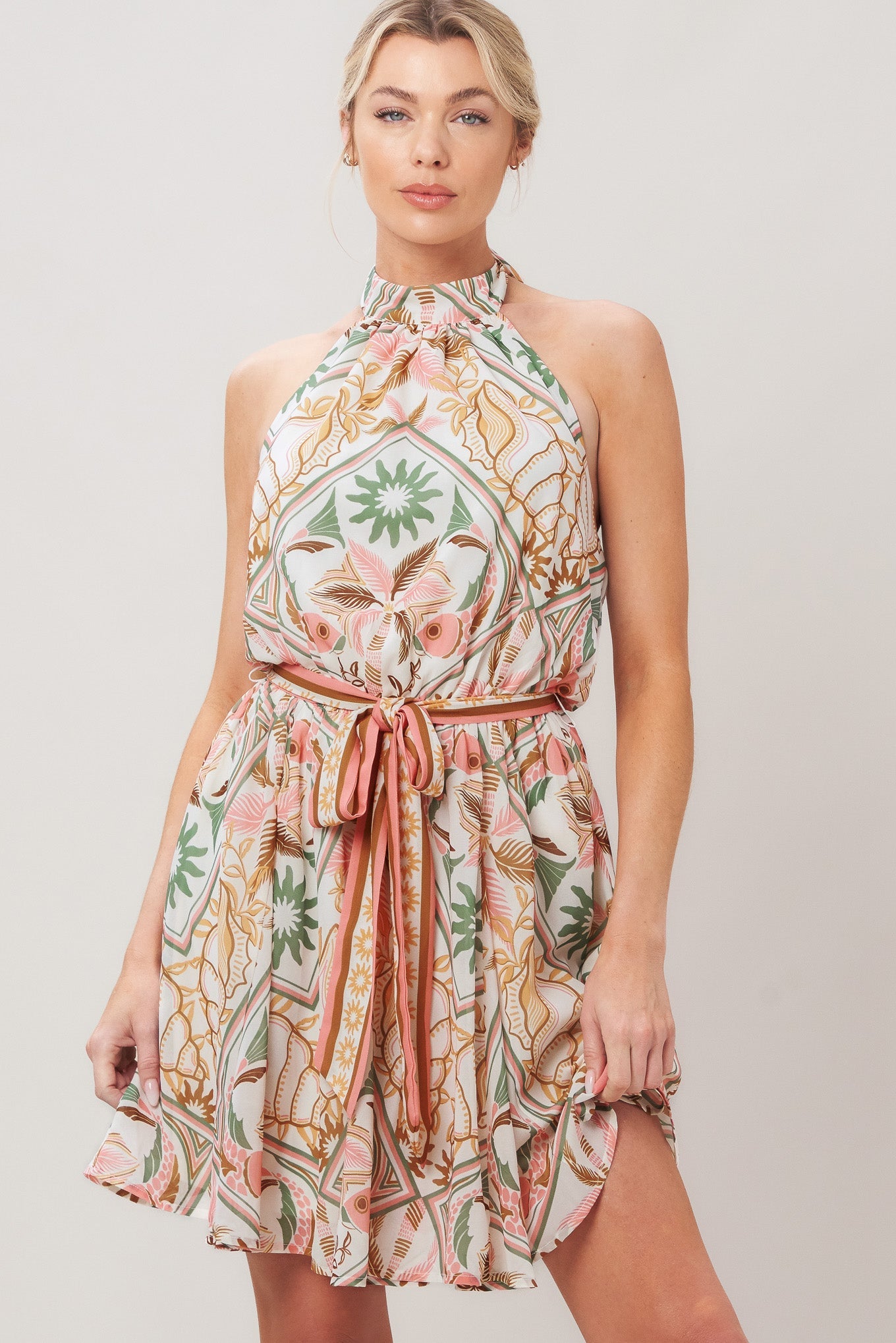 Sodt Voyage Woven mini Dress
